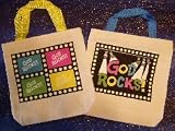 God Rocks Tote Bags