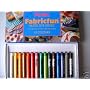 Pentel Fabricfun Pack Of 15 Assorted Colours