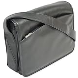 McKlein USA I Series Lakeview Leather Laptop Messenger Bag (Black)