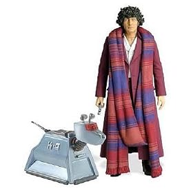 Doctor Who Exclusive - 4th Doctor In Burgundy Outfit and K9
