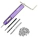 50pcs Thread Repair Kit, M3 x 2D Stainless Steel Coiled Wire Thread Insert Combination Tool Set for Restoring Damaged Wires in Steel, Iron, Aluminum