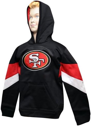 San Francisco 49ers NFL Edge Performance Pullover Youth Hoody