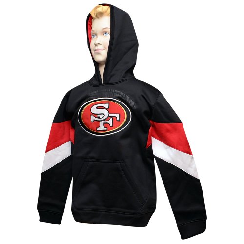 San Francisco 49ers NFL Edge Performance Pullover Youth Hoody