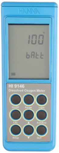 Hanna Instruments HI 9146N Portable Waterproof Microprocessor Dissolved Oxygen Meter