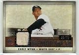 2008 SP Legendary Cuts Early Wynn Game Used Jersey Baseball Card only 75 Made