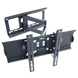 Wandhalterung R13 LCD TV SCHWENKBAR NEIGBAR WANDHALTER PLASMA FERNSEHER ca. 58 - 165cm + 22 30 32 37 40 42 46 50 55 60 65 Zoll + WANDABSTAND nur 117mm + passend fuer TVs - SAMSUNG TOSHIBA THOMSON ACER LG PHILIPS SONY MEDION PANASONIC mit VESA 200x200 400x400 +++ UNIVERSAL F&Uuml;R ANDERE TV-HERSTELLER +++