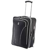 Travelpro Walkabout Lite 3 22" Expandable Rollaboard Suiter, Black, One Size