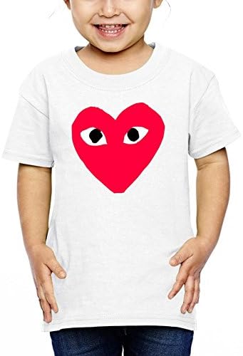 Fashion Comme des Garcons White Poly Cotton fit for Baby T-shirt
