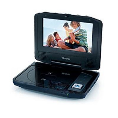 Memorex MVDP1078 7-Inch Portable DVD Player, Black