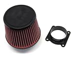 00-06 Nissan Sentra 2.0L / 2.5L RED Filter + Mass Air Flow Sensor Adapter