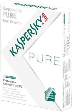 Kaspersky PURE - 3 PC, 1 utente, 1 anno
