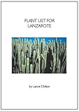 Plant list for Lanzarote