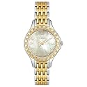 Timex Women's Diamond Accented Two-Tone Stainless Steel Bracelet Watch #T2M574