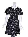 DEREK LAM Bow Tie Shirt Dress in Midnight