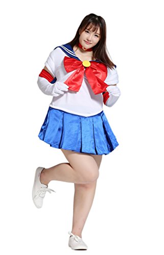 BS Japan Anime Uniforms [Plus size Sailor Moon Costumes] 1X-5X (14-32)