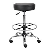 Boss B16240-BK Caressoft Medical/Drafting Stool