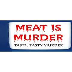 MONEY BOX 1111 MEAT IS MURDER TASTY MURDER FUNNY RETRO VERY RUDE - hochwertige Spardose