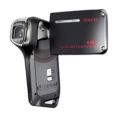 Sanyo Xacti VPC-CA9EX HD-Camcorder (SD/SDHC-Card, 5-fach opt. Zoom, 9 Megapixel, 6,4 cm (2,5 Zoll) Display, waterproof) schwarz