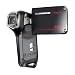 Sanyo Xacti VPC-CA9EX HD-Camcorder (SD/SDHC-Card, 5-fach opt. Zoom, 9 Megapixel, 6,4 cm (2,5 Zoll) Display, waterproof) schwarz