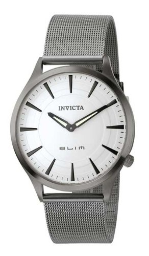 MENS INVICTA STEEL ULTRA SLIM MESH BAND WATCH 5310 (2)