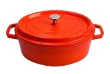 staub ココットオーバル 31cm オレンジ 40509-870(1103159)の画像