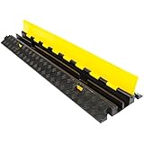 2-Channel Cable Protector Drop-Over Modular Straight Section