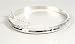 STERLING SILVER BANGLE BRACELET 60mm x 5mm