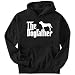 Sweatshirt Black  The Dogfather Greater Swiss Mountain Dog  Dog