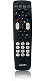 Philips SRP 4004 4-in-1 Universal-Fernbedienung inkl. Hintergrundbeleuchtung schwarz