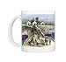 Steamboat taking on cargo, Mississippi river, 1800s Photo Mugs