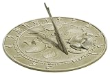 Outdoor Living : Moss Green Frog Sundial