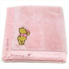 Disney Baby Bedding 3501211 Delightful Day Winnie the Pooh Cuddle Plush Blanket