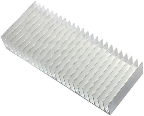 5Pcs 150x60x25mm Aluminum Heat Sink Heatsink Cooling For Chip IC LED Power Memory Transistor