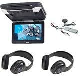AUDIOVOX 8.5 LCD Monitor With Slot Type DVD Player (2) Wireless HP JENSEN BRAND - MVB85A