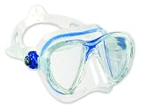 Cressi Big Eyes Evolution Mask (Clear/Clear-Blue)