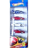 Hot Wheels 5 Car Gift Pack - Ferrari