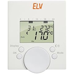 ELV ETH-Funk-Wandthermostat inkl Außensensor