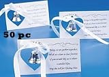 Silver Wedding Mini Bell Decorations Favors (Set of 50)