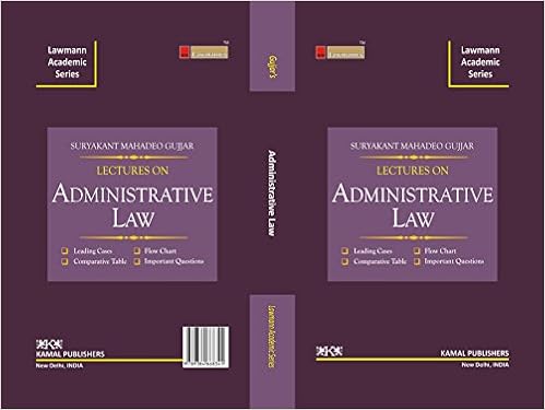 Lectures on Administrative Law (Lawmann's ) 2017 Edition