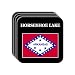 US State Flag - HORSESHOE LAKE, Arkansas (AR) Set of 4 Mini-Mousepad Coasters