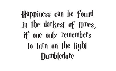 Happiness can be found quote vinyl decal