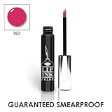 LIP INK Organic Vegan 100% Smearproof Liquid Lip Stain, Red