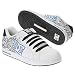 DC Little Kid/Big Kid Character SN Skate Shoe,White/Royal/Black,4.5 M US Big Kid
