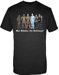 THE WATCHMEN T-SHIRTS - BEST PRICE ON AMAZON - GROUP T-SHIRT - WHO'S WATCHING THE WATCHMEN?