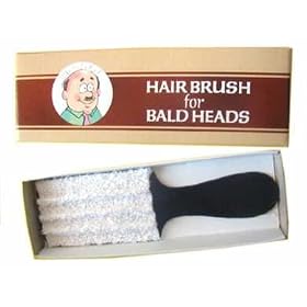 Hair Brush for Bald Heads - great joke item!