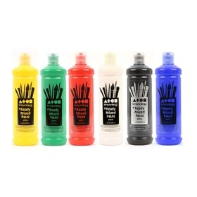 Brian Clegg - Ready Mixed Paint - Standard Colours 6x600ml Assorted Pack