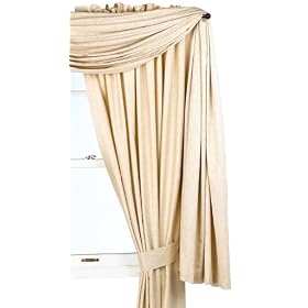 Waterford Rory Scarf Valance, Ivory Gold by Waterford