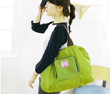 EUBEST Fashion Foldable Magic Portable Folding Environmental Protection & Travel Shopping Bag Green