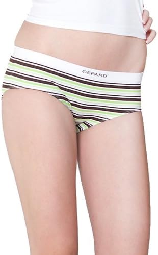 Womens Seamless Striped Hipster Underwear 3 Pack