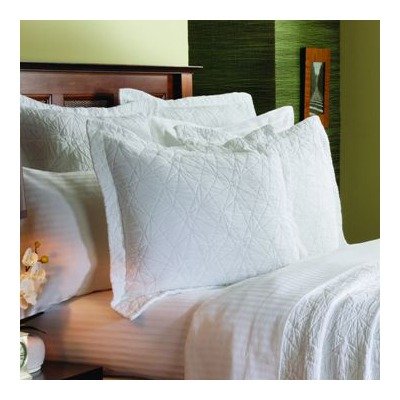 Matelassé Euro Stone Washed Sham in Grafix